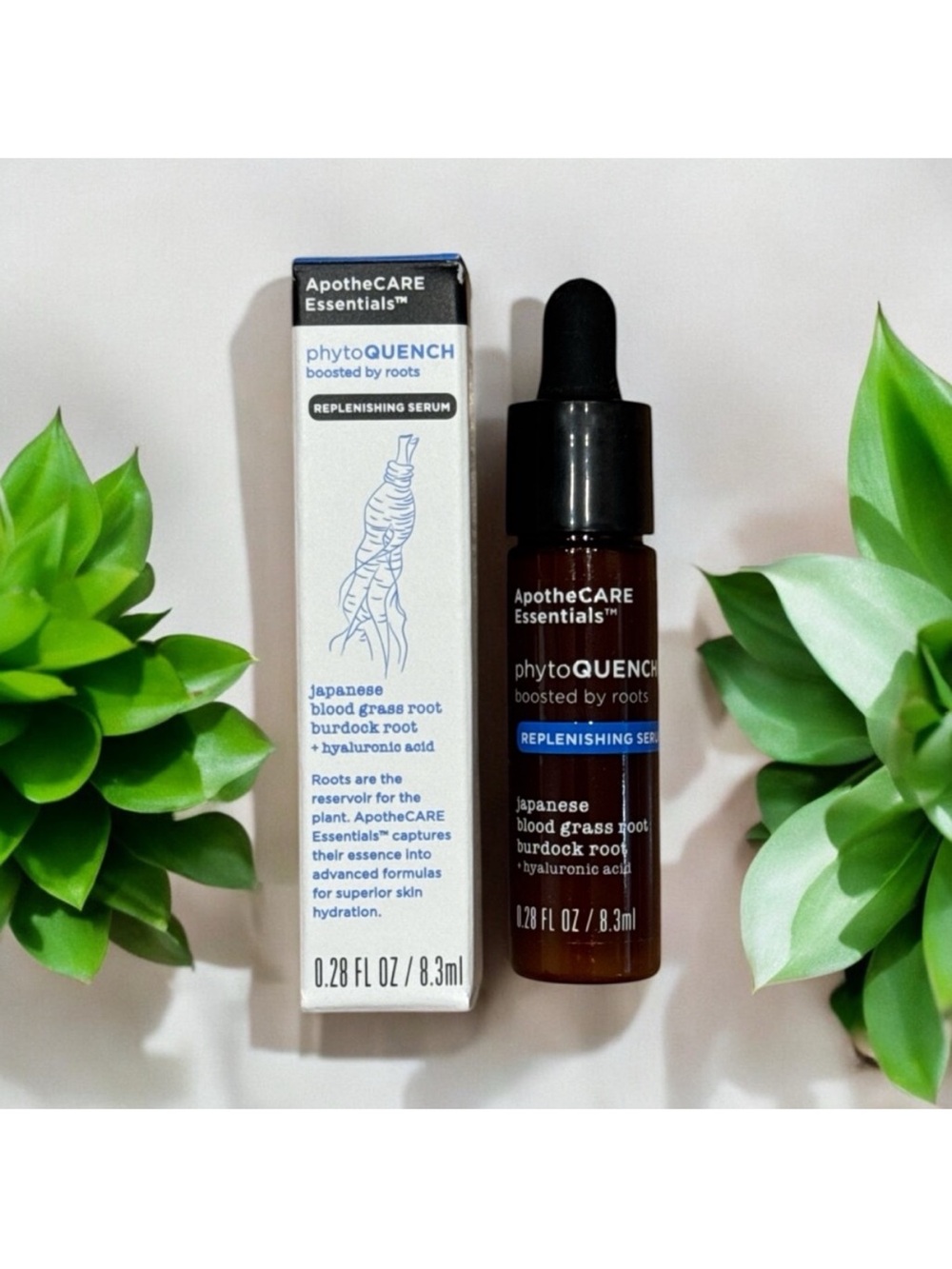 ApotheCARE Essentials PhytoQUENCH Replenishing Serum — NIB 8.3ml